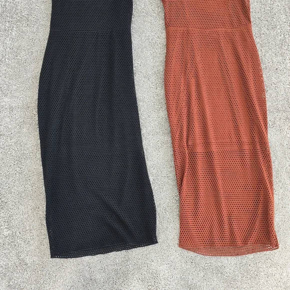 NWT, 2 For 1,Black and Rust Sleeveless Dresses, Size S - Picture 7 of 9